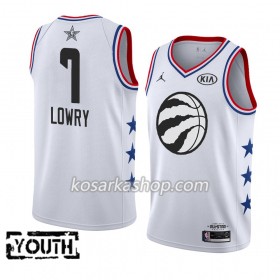 Dres Toronto Raptors Kyle Lowry 7 2019 All-Star Jordan Brand Bijela Swingman - Dječji